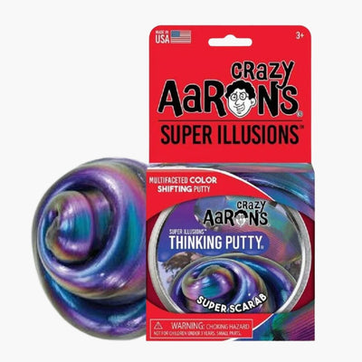 Crazy Aaron's Putty - Super Scarab Super Illusions Sensory Toys JETTPROOF Calming Sensory Clothing Inspired by Jett 