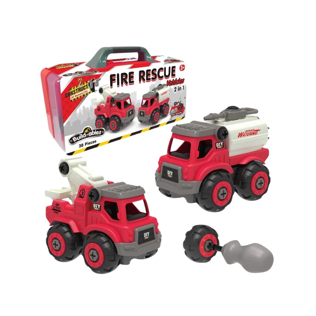 JEDKO GAMES BUILD-ABLES FIRE RESCUE 2-in-1 Sensory Toys JETTPROOF Calming Sensory Clothing Inspired by Jett 