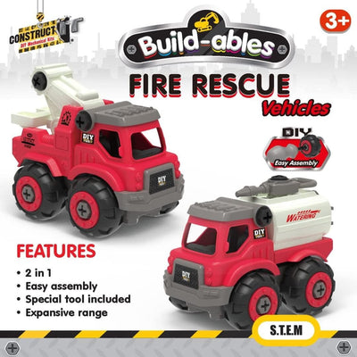 JEDKO GAMES BUILD-ABLES FIRE RESCUE 2-in-1 Sensory Toys JETTPROOF Calming Sensory Clothing Inspired by Jett 