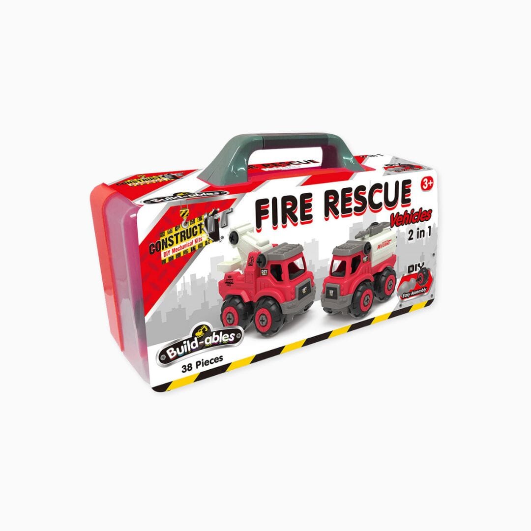 JEDKO GAMES BUILD-ABLES FIRE RESCUE 2-in-1 Sensory Toys JETTPROOF Calming Sensory Clothing Inspired by Jett 