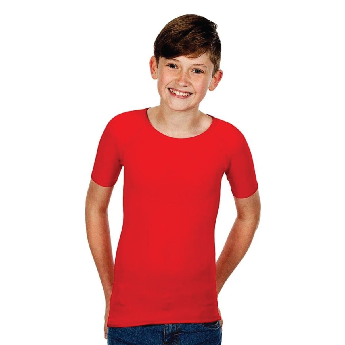 Calming Compression Shirt | Child | Unisex | Red Shirts JettProof.com.au 