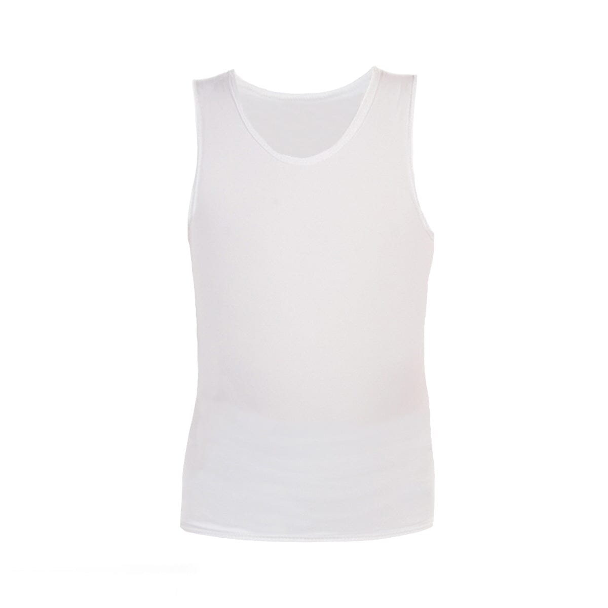 Sports Singlet | Calming Compression | Boys Singlets JettProof.com.au 1 (48 - 49cm) White 