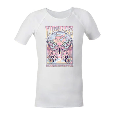 Sensory Shirt | Child | Kindness JettProof.com.au 1 (48 - 49cm) White 