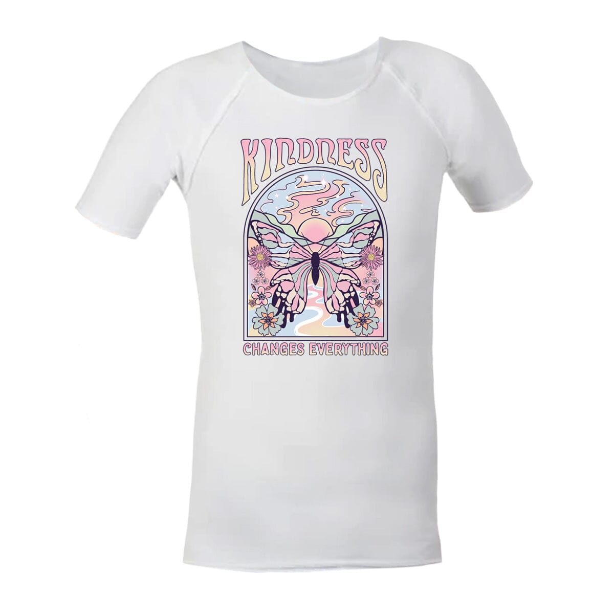 Sensory Shirt | Adult | Kindness Shirts JettProof.com.au 4XS (70 - 74cm) White 