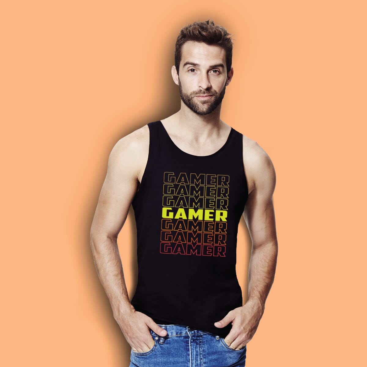 Sensory Singlet | Adult | Gamer Shirts JettProof.com.au 