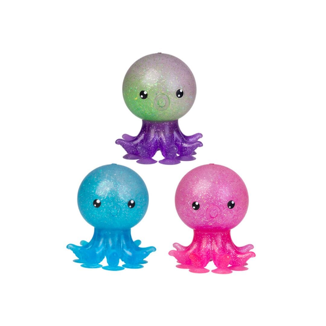 Glitter Suckers Octopus Sensory Toys JETTPROOF Calming Sensory Clothing Inspired by Jett 