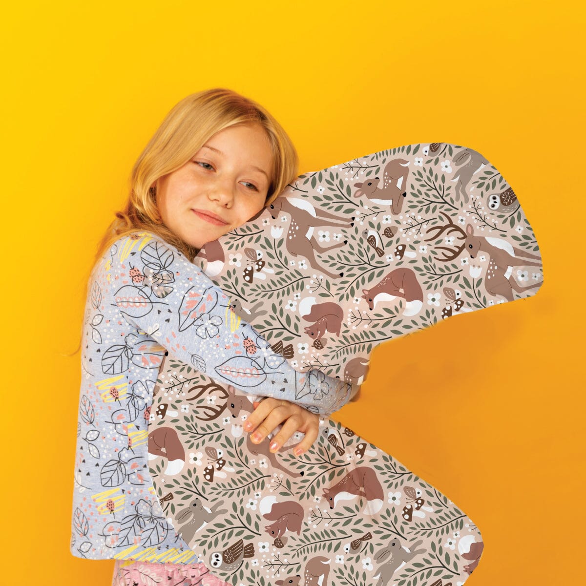 In The Woods Curved Sensory Pillowcase Pillowcases JettProof.com.au 