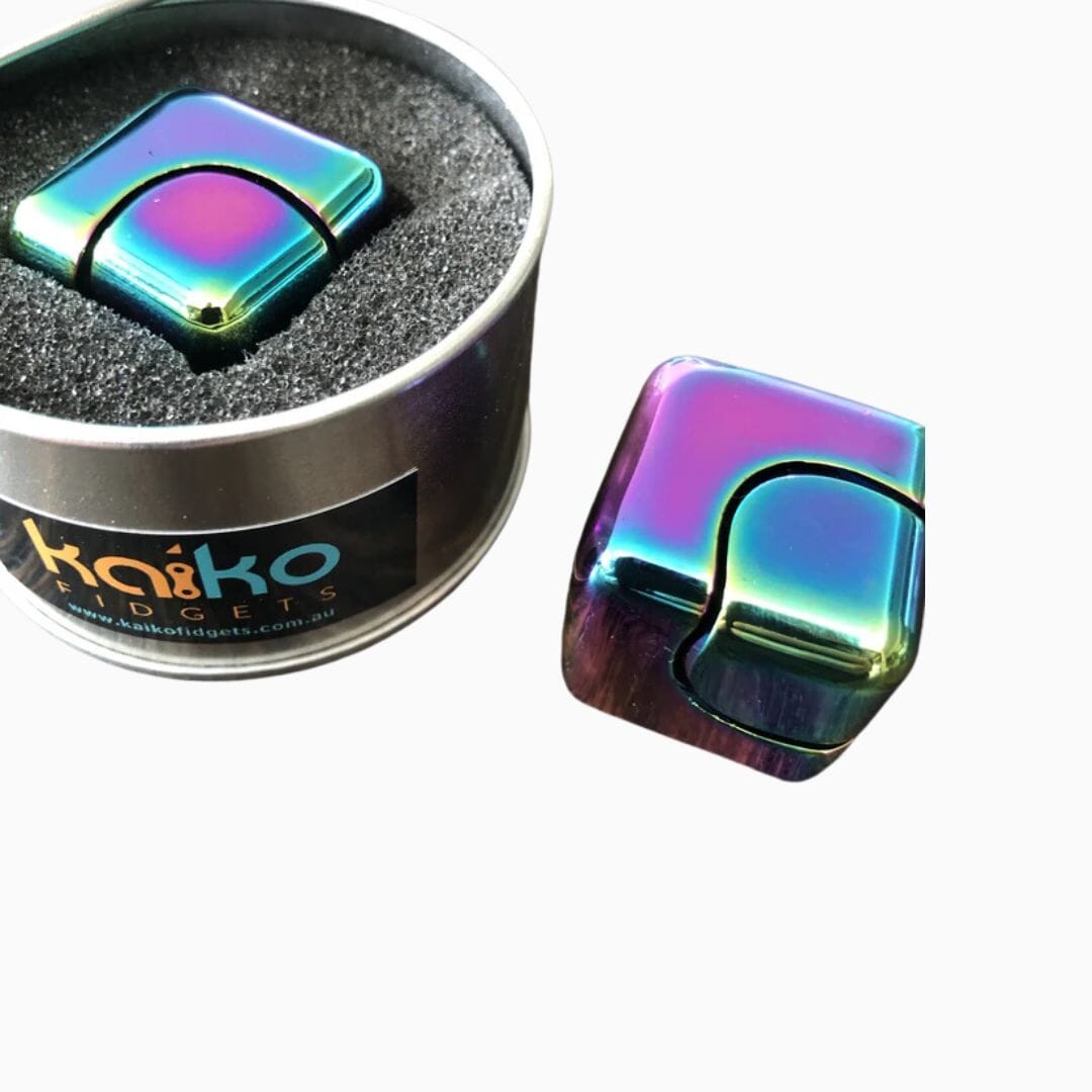 Spinning Cube - Kaiko Fidget Toys JETTPROOF Calming Sensory Clothing Inspired by Jett 