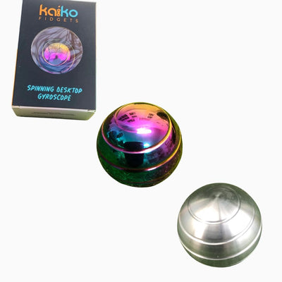 Spinning Desktop Fidget Gyroscope - Kaiko Fidget Toys JETTPROOF Calming Sensory Clothing Inspired by Jett 