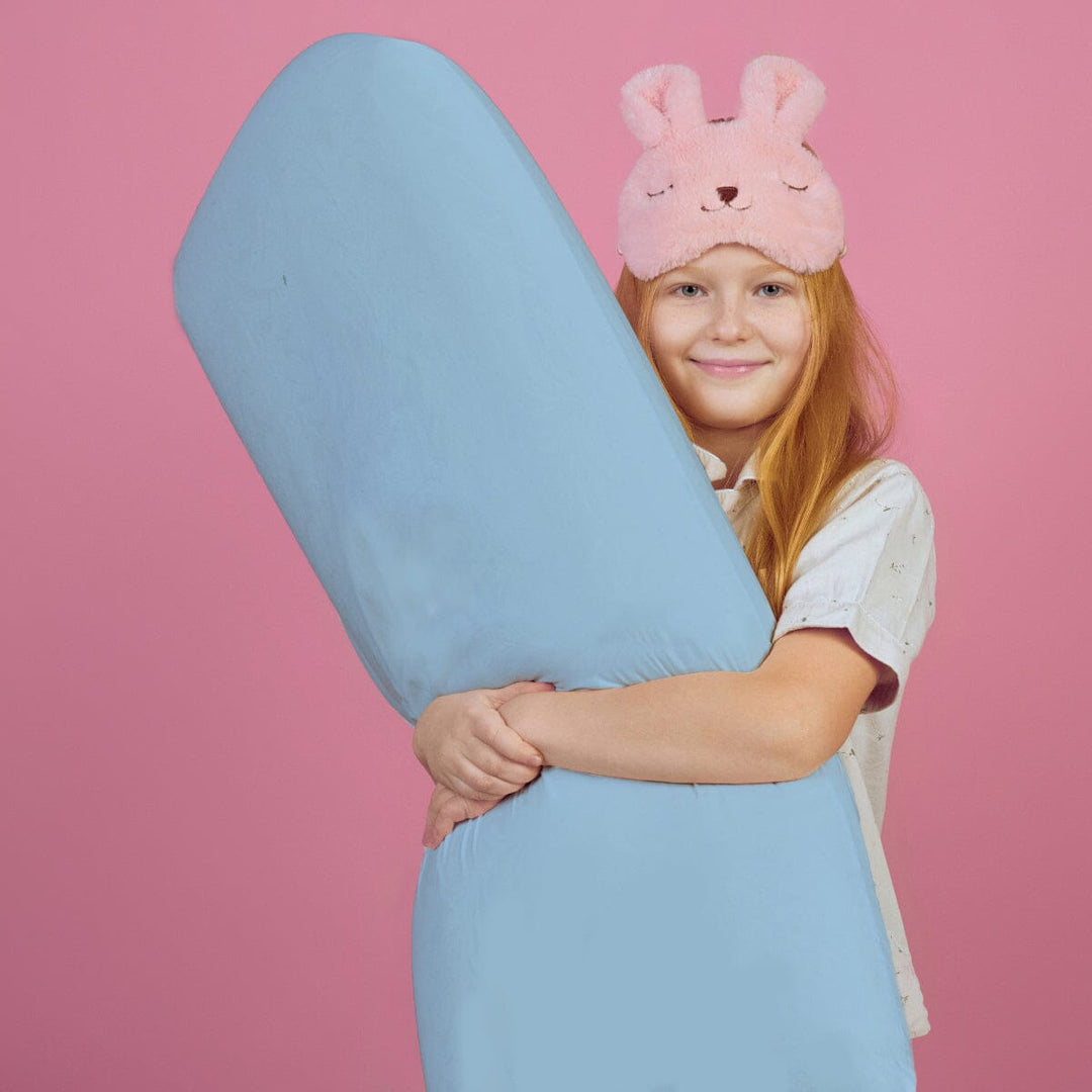 Light Blue Sensory Body Pillow Cover