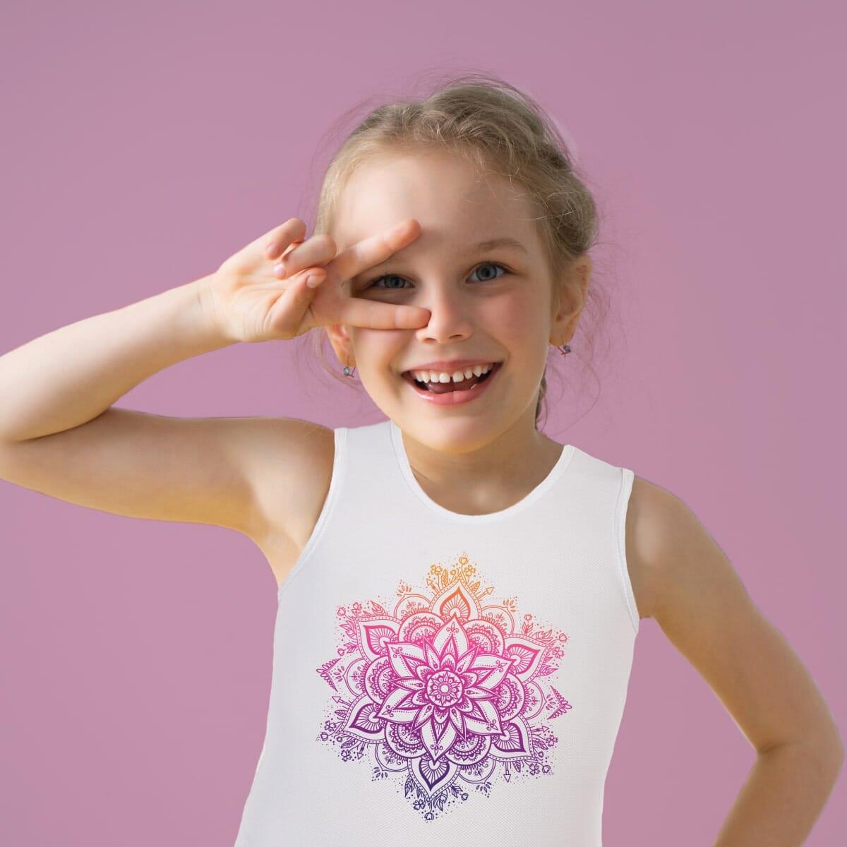 Sensory Singlet | Child | Mandala Singlets JettProof.com.au 