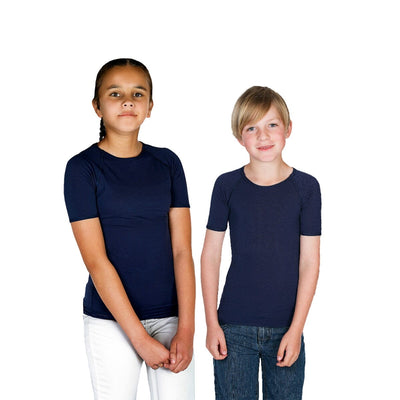 Calming Compression Shirts 2 Pack | Child | Unisex Deals JettProof.com.au 1 (48 - 49cm) Navy 