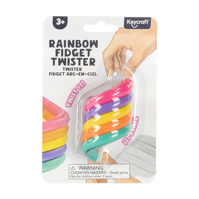 Rainbow Fidget Twister Sensory Toys JETTPROOF Calming Sensory Clothing Inspired by Jett 