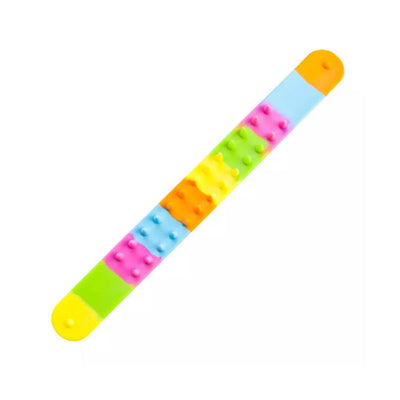 Spikey Rainbow Slap Band Sensory Toys JETTPROOF Calming Sensory Clothing Inspired by Jett 