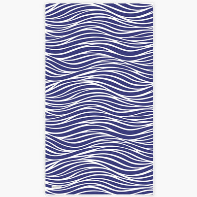 Ripples - Sand Free Beach Towel Sand-Free Towel JETTPROOF Calming Sensory Clothing Inspired by Jett Dark Blue 