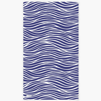 Ripples - Sand Free Beach Towel JettProof Dark Blue 