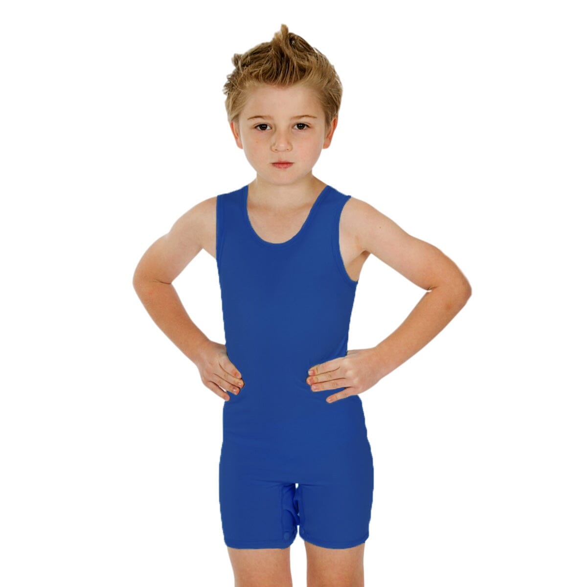 Sensory Sleeveless Suit | Boys SL Suit JettProof.com.au 18 (84 - 87cm) Royal 