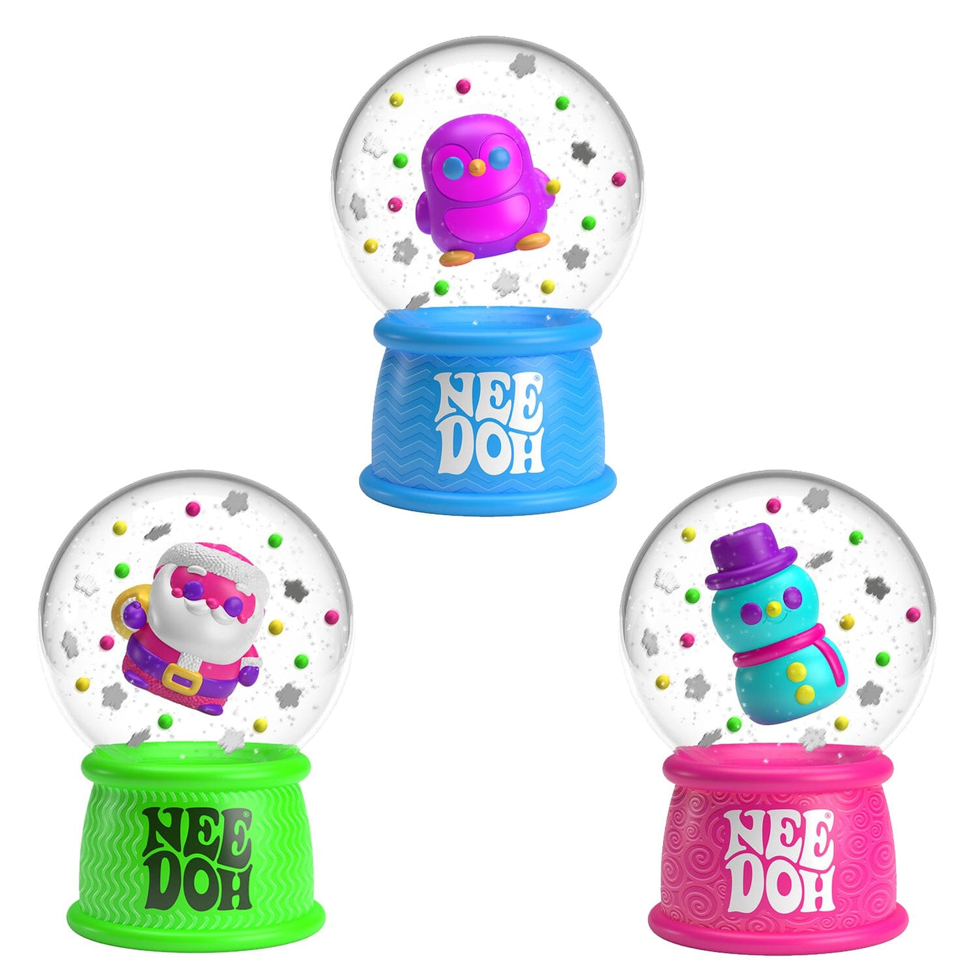 Squish N Snow Globe - Nee Doh Sensory Toys JETTPROOF Calming Sensory Clothing Inspired by Jett 