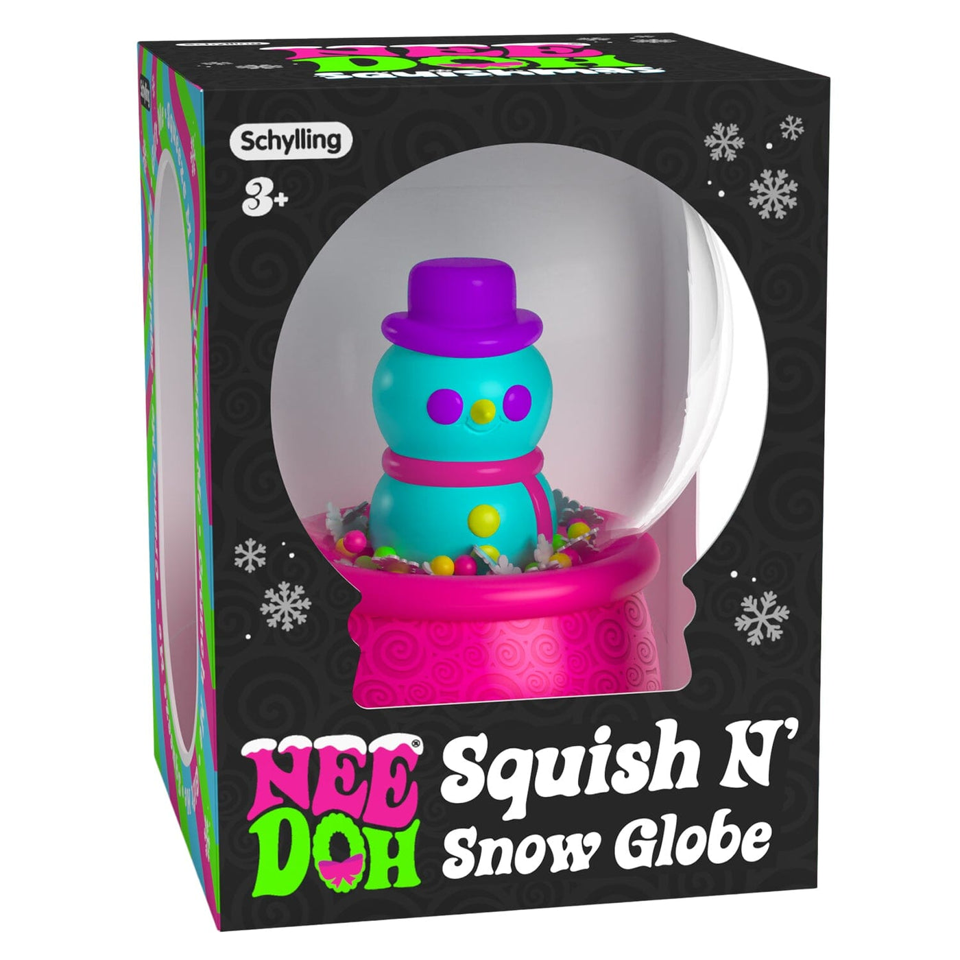 Squish N Snow Globe - Nee Doh Sensory Toys JETTPROOF Calming Sensory Clothing Inspired by Jett 