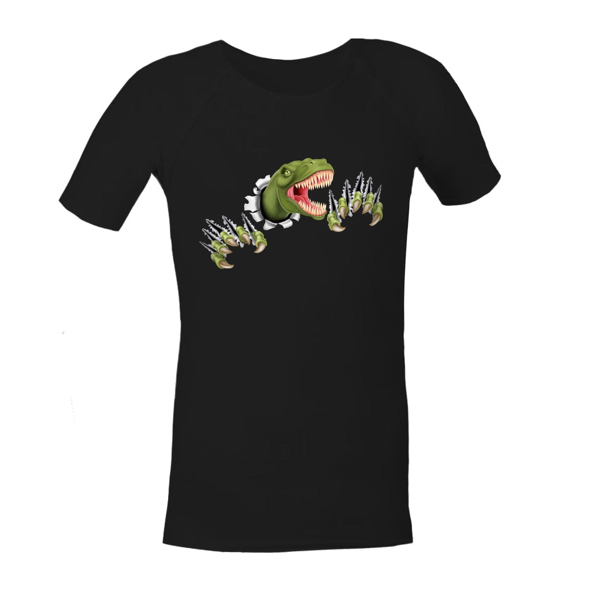 SALE - Sensory Shirt | Child | Fun Print | Unisex Shirts JettProof.com.au Size 2 | Black | Jurassic 