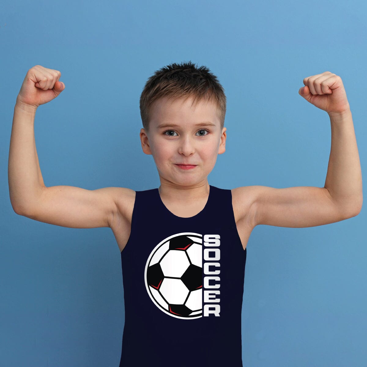 Sensory Singlet | Child | Soccer Singlets JettProof.com.au 