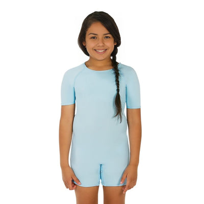 Sensory Short Sleeve Suit | Girls SS Suit JettProof.com.au 