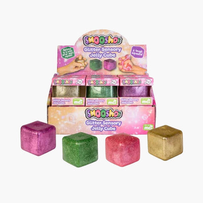 Smooshos Glitter Jelly Cube Sensory Toys JETTPROOF Calming Sensory Clothing Inspired by Jett 