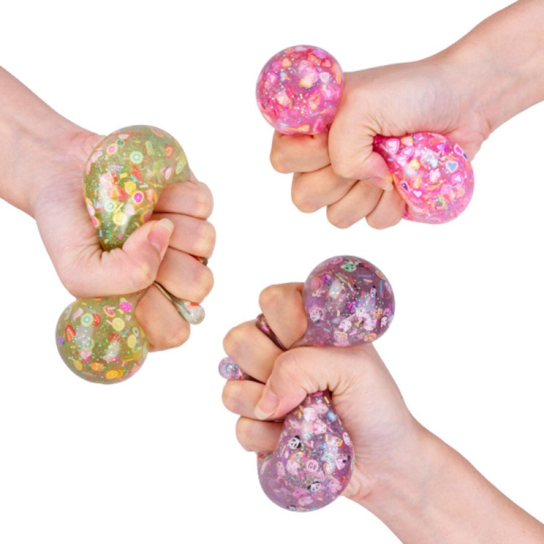 Smooshos Glitter Mix Ball Sensory Toys JETTPROOF Calming Sensory Clothing Inspired by Jett 