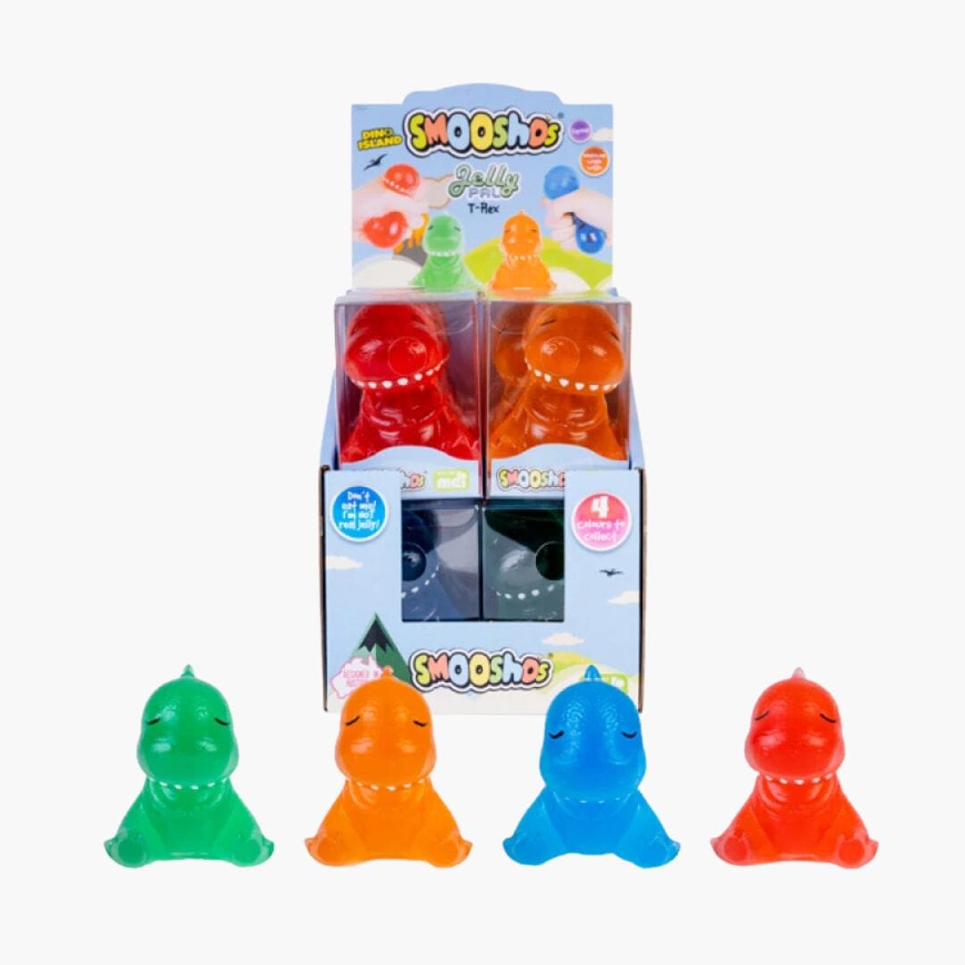 Smooshos T-Rex Jelly Pal Sensory Toys JETTPROOF Calming Sensory Clothing Inspired by Jett 