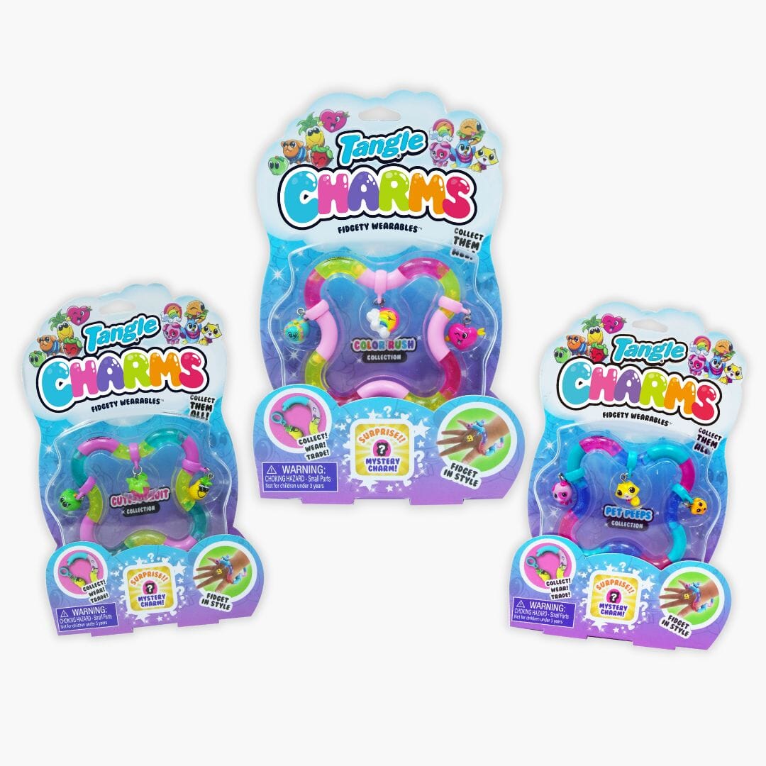 Tangle Charms Fidgety Wearables Sensory Toys JETTPROOF Calming Sensory Clothing Inspired by Jett 