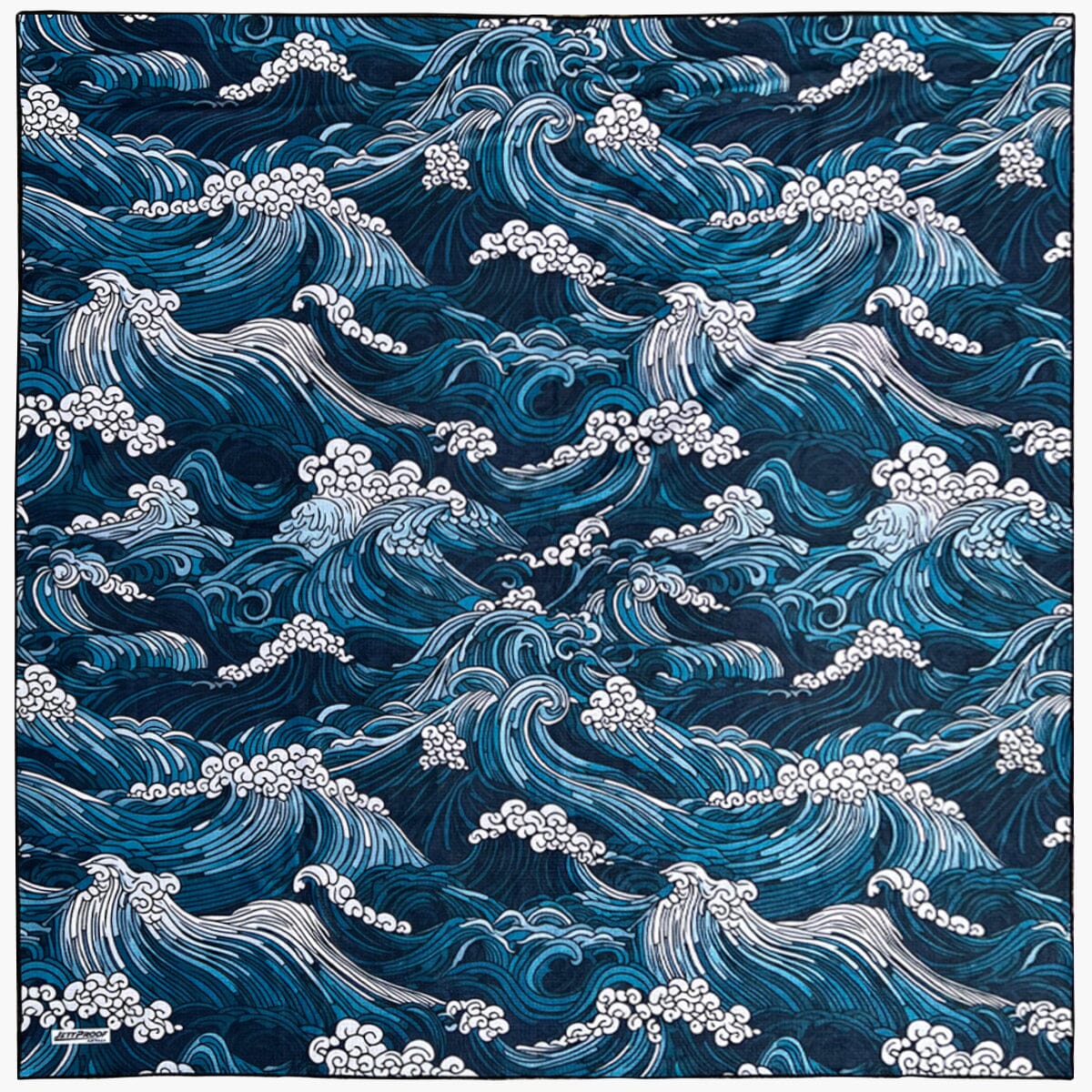 The Great Wave - Beach Blanket – JETTPROOF Calming Sensory Clothing ...