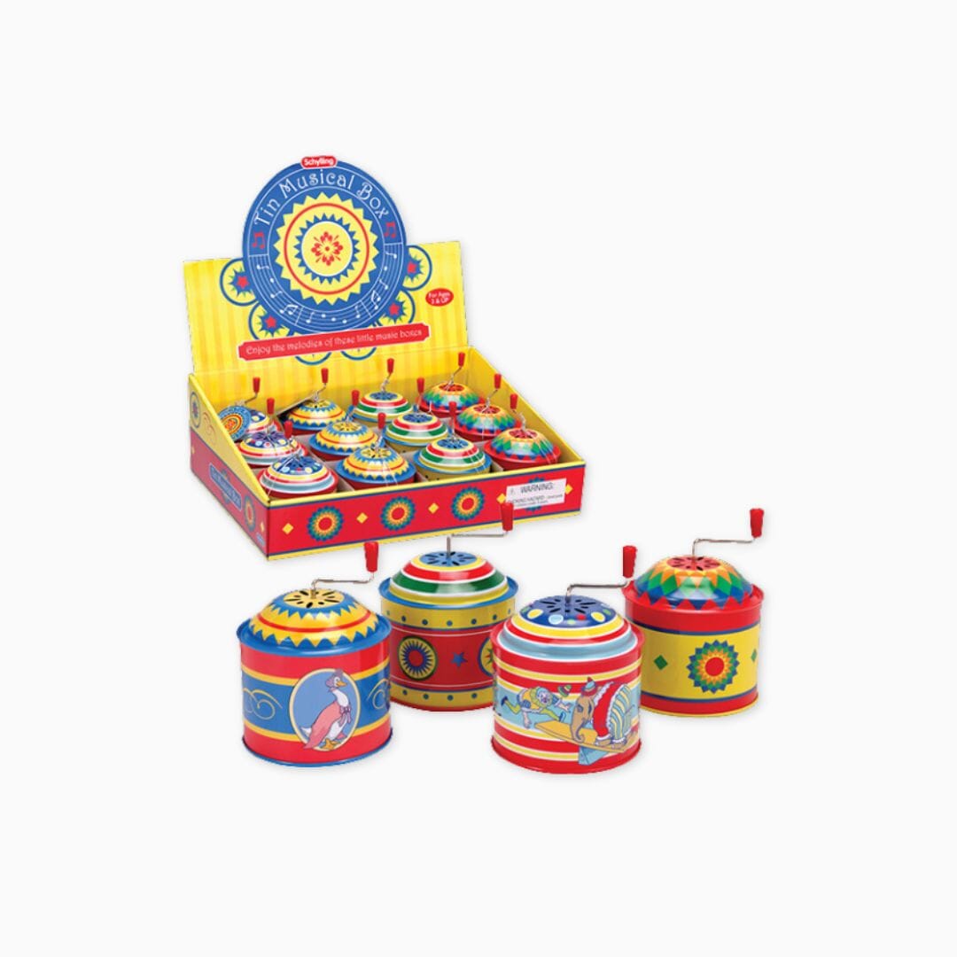 Tin Music Boxes - Schylling Sensory Toys JETTPROOF Calming Sensory Clothing Inspired by Jett 