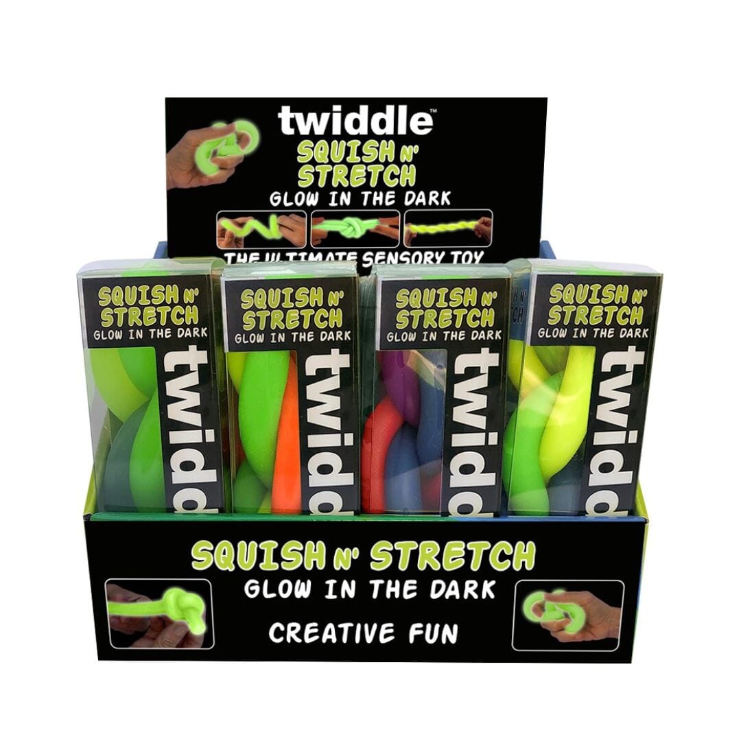 Twiddle Squish And Stretch Glow In The Dark Sensory Toys JETTPROOF Calming Sensory Clothing Inspired by Jett 