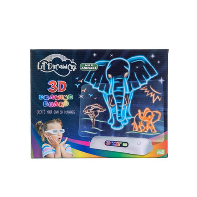 Wild Animals 3D Illuminate Drawing Board Sensory Toys JETTPROOF Calming Sensory Clothing Inspired by Jett 