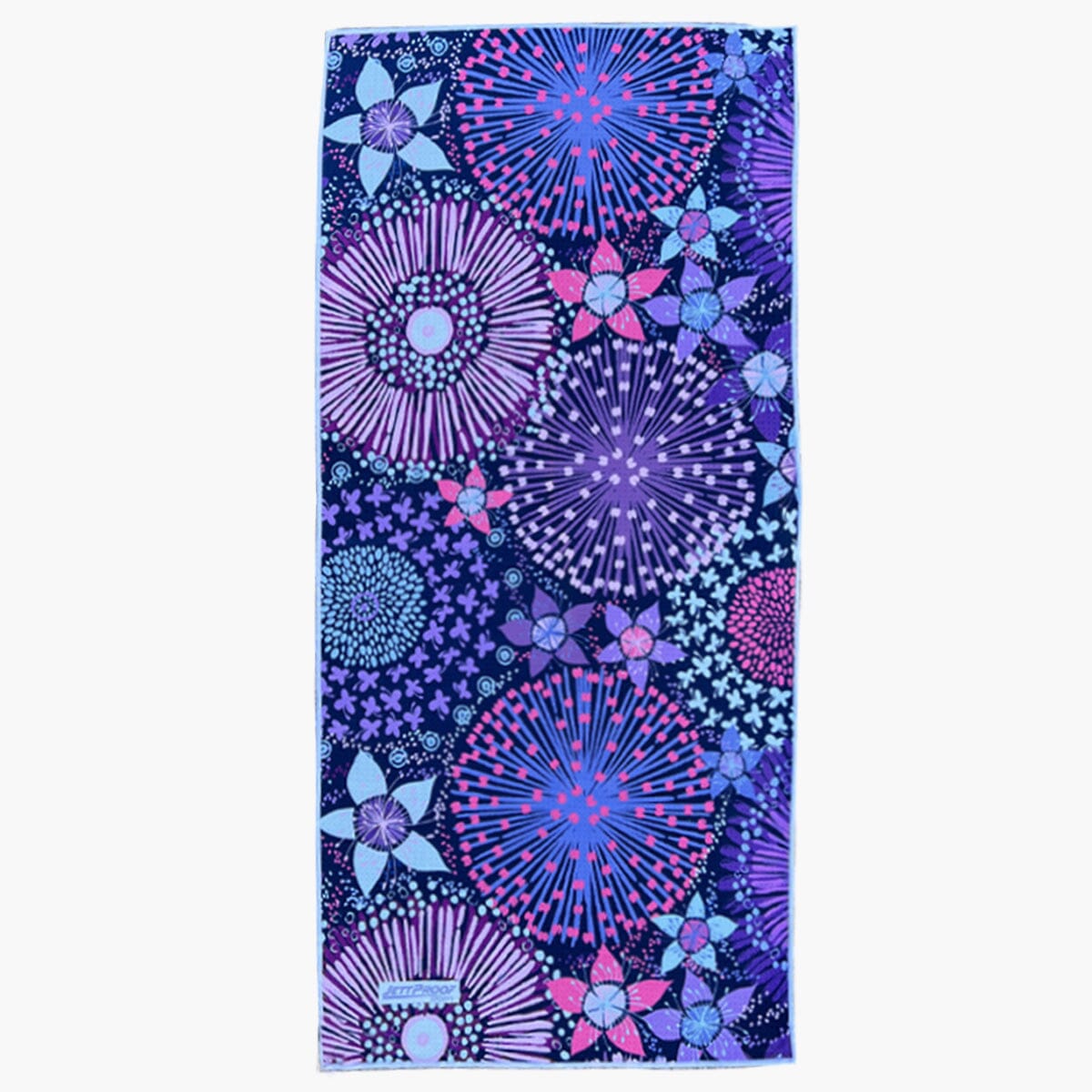 Wildflowers Purple - Gym Towel Gym Towel JETTPROOF Calming Sensory Clothing Inspired by Jett 