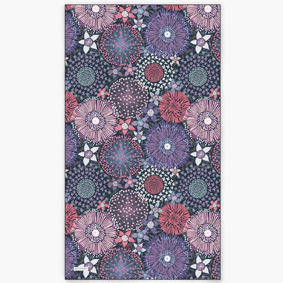 Wildflowers - Sand Free Beach Towel Sand-Free Towel JETTPROOF Calming Sensory Clothing Inspired by Jett Standard Towel Lilac 