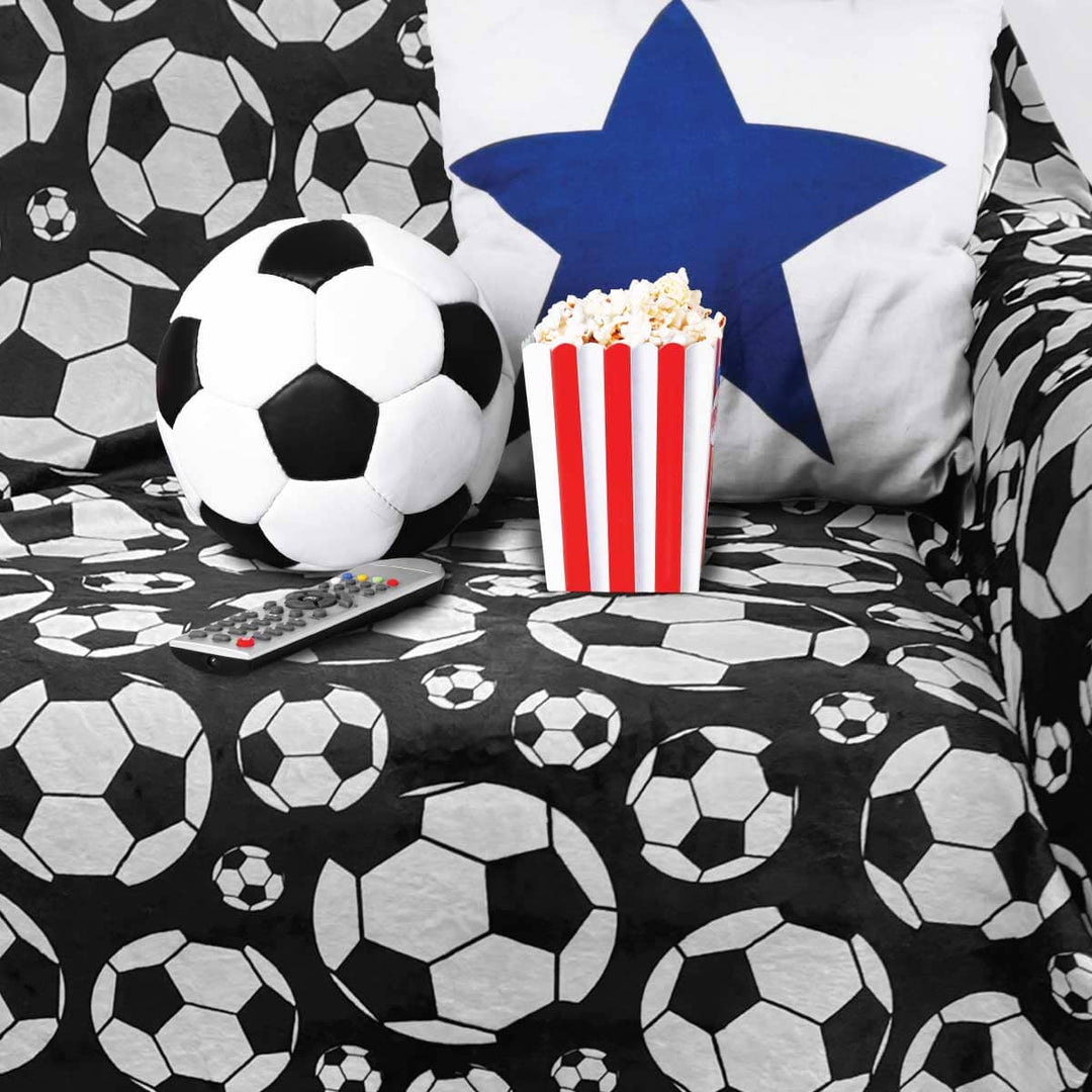 Soccer ball blanket sale